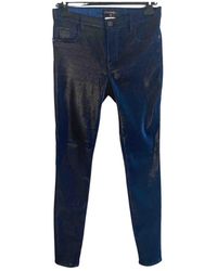 Chanel Pantaloni slim - Blu