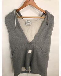 Chanel Jersey en algodón gris