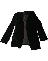 Alexander Wang Samt Jacken - Schwarz