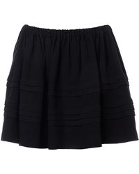 Miu Miu Gonna in viscosa nero \N