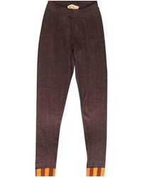 Marni Leggings in Lana - Grigio