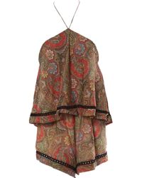 Zimmermann Combinaisons en Coton Multicolore - Marron