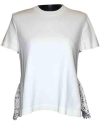 Valentino \n White Viscose Top