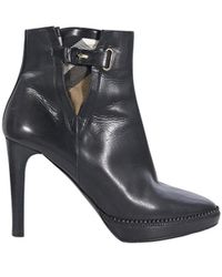 burberry deerskin ankle boots