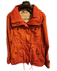 Burberry Trench Coat - Orange