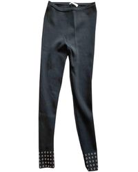 Sandro Hose Synthetik Schwarz