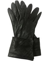 Burberry Leather Gloves - Black