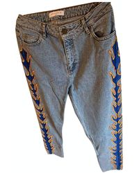 Sandro Jeans Baumwolle Blau