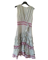 Sandro Spring Summer 2020 Midi kleid - Mehrfarbig