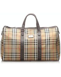 Burberry Cloth 48h Bag - Brown