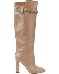 Valentino \n Brown Leather Boots
