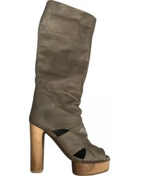 Marni Stivali in Pelle - Multicolore