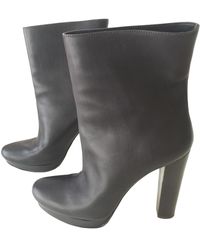 Marni Stivali in Pelle - Marrone