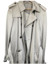Burberry Mantel Baumwolle Beige - Natur