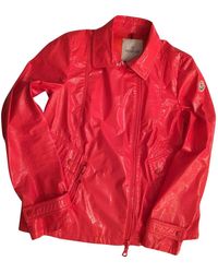 Moncler Trenchs en Polyester Orange