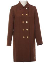 Chloé Wolle Mäntel - Braun