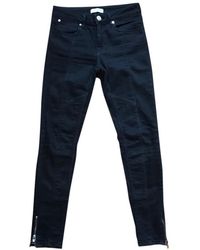 Sandro \n Black Cotton Jeans