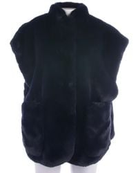 burberry fur vest