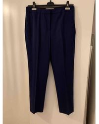 Diane von Furstenberg Wolle Hosenanzug - Blau