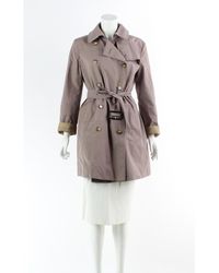 Burberry Trench Coat - Metallic
