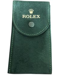 Rolex Orologio in pelle verde