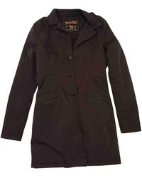 Woolrich Mantel en Polyester Marron