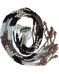 Max Mara Crystal Necklace - Multicolour