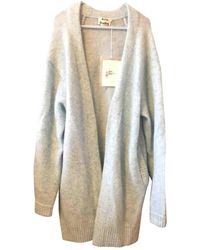 Acne Studios Linen Beige Alpaca Ijona Sweater In Oatmeal Natural Lyst