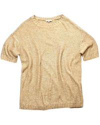 Sandro Midi kleid - Gelb