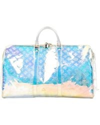 Louis Vuitton Keepall 48 Std/ Tasche - Blau