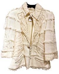 Chanel Tailleur in Seta - Neutro