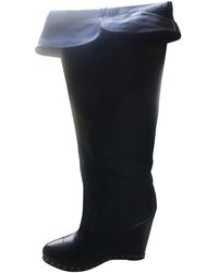 Chanel Stivali in Pelle - Nero