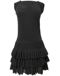 Chanel Vestito in Lino - Nero