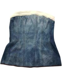 Chanel Bustier - Bleu