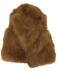 Diane von Furstenberg Fuchs Mäntel - Gelb