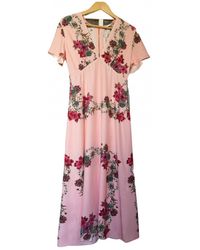 Sandro Spring Summer 2019 Maxi kleid - Pink