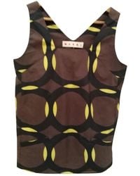 Marni Canottiera - Marrone