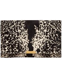 Burberry Kalbsleder In Pony-optik Clutches - Schwarz