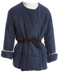Étoile Isabel Marant Giacca in cotone blu \N