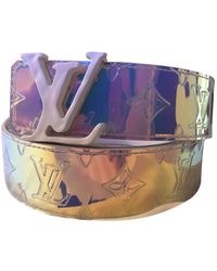 Louis Vuitton Cinturón en poliéster multicolor Shape
