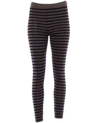 Marni Leggings in Lana - Marrone