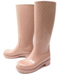 louis vuitton pink boots