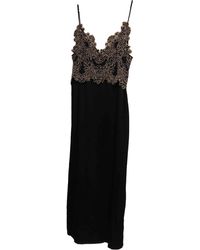 Sandro Maxi kleid - Schwarz