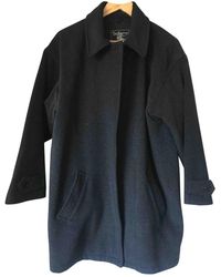 Burberry Grey Wool Coat