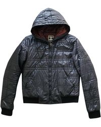 Chanel Cappotto in sintetico nero