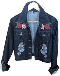 Maje Blue Denim - Jeans Jacket