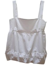 Marni Camiseta de tirantes - Blanco