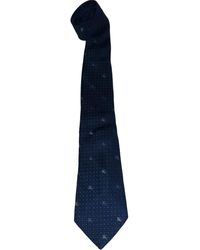 Burberry Seide Krawatten - Blau