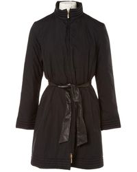 Moncler Mantel en Polyester Noir