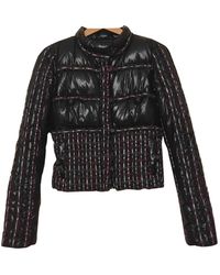 Chanel Tweed Anorak - Schwarz